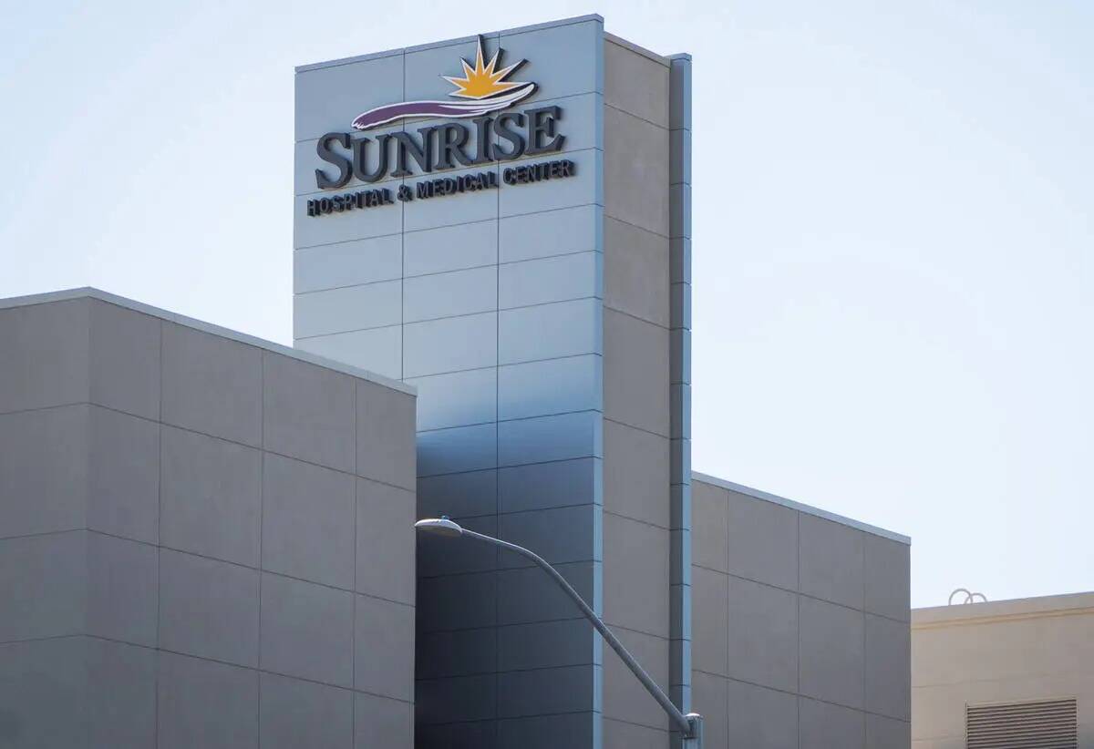 Sunrise Hospital and Medical Center el viernes 21 de octubre de 2022, en Las Vegas. El primer g ...