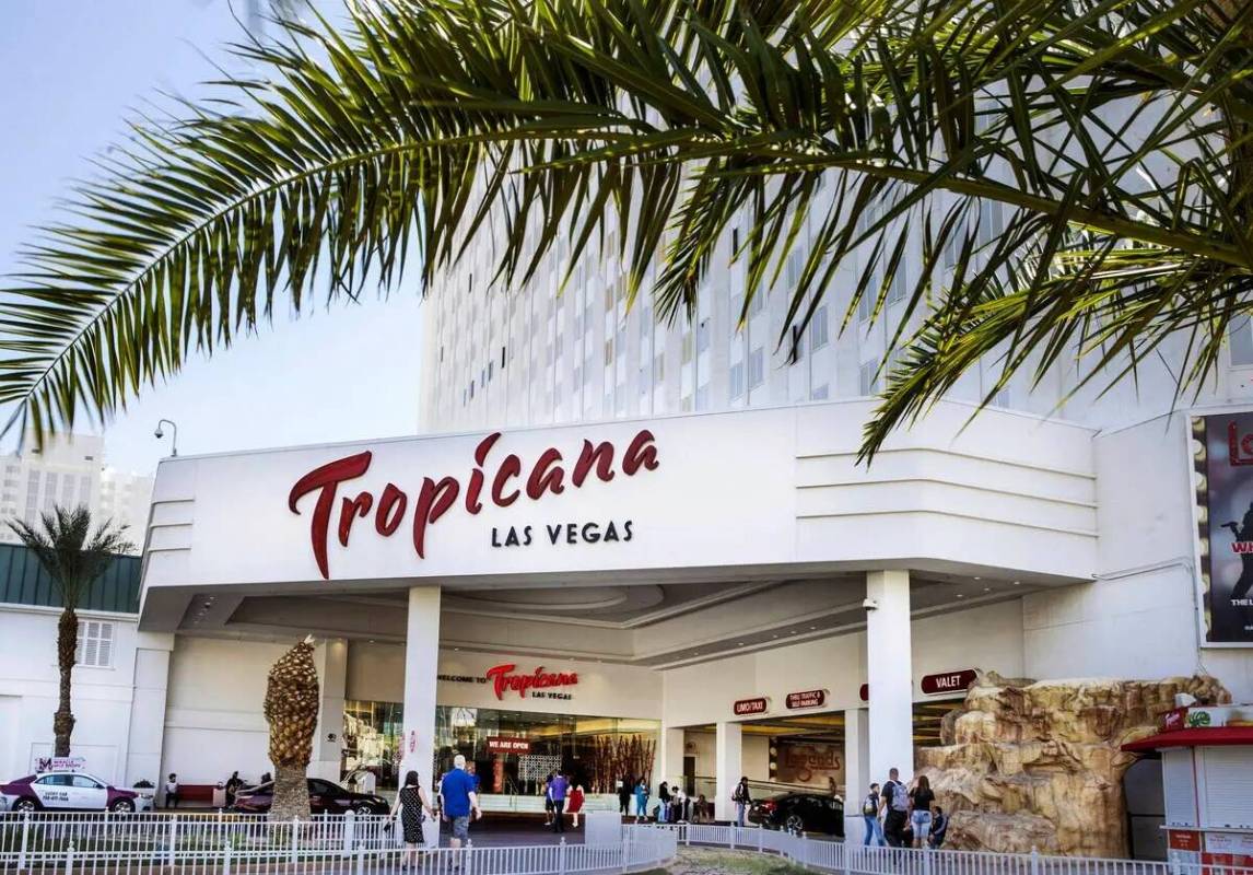 Tropicana en Las Vegas. (L.E. Baskow/Las Vegas Review-Journal) @Left_Eye_Images