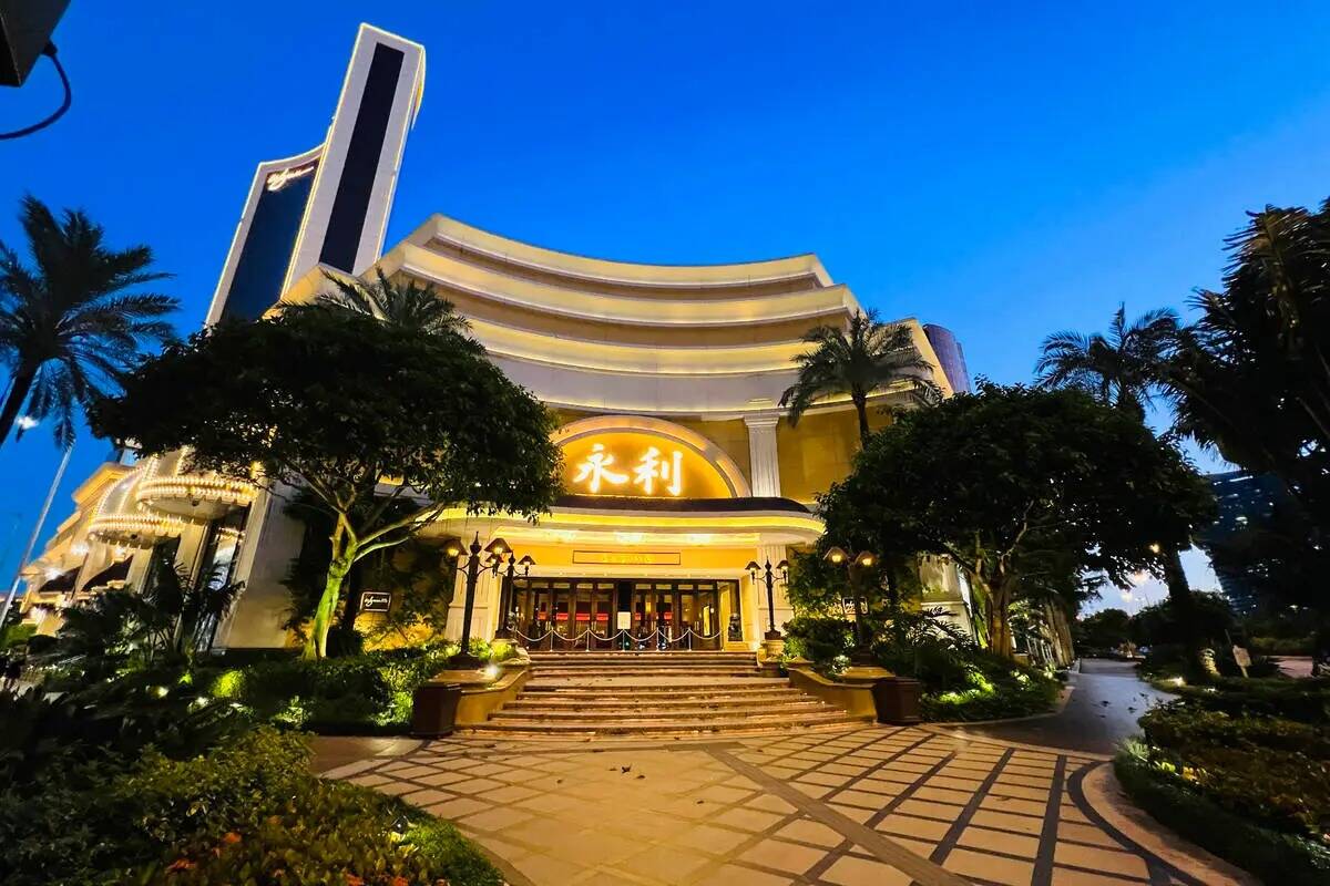 Esta foto de archivo del 11 de julio de 2022 muestra el casino de Wynn Macao. (AP Photo/Kong)
