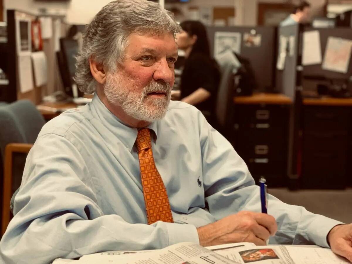 El reportero de Las Vegas Review-Journal, Gary Martin, murió el jueves 10 de noviembre de 2022.
