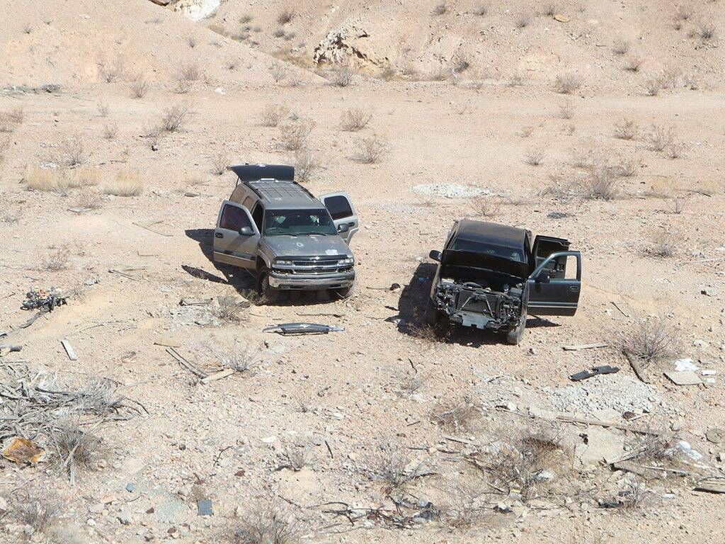 Dos de los vehículos que estaban siendo desvalijados forman parte del reporte de FIT. (Fotos d ...