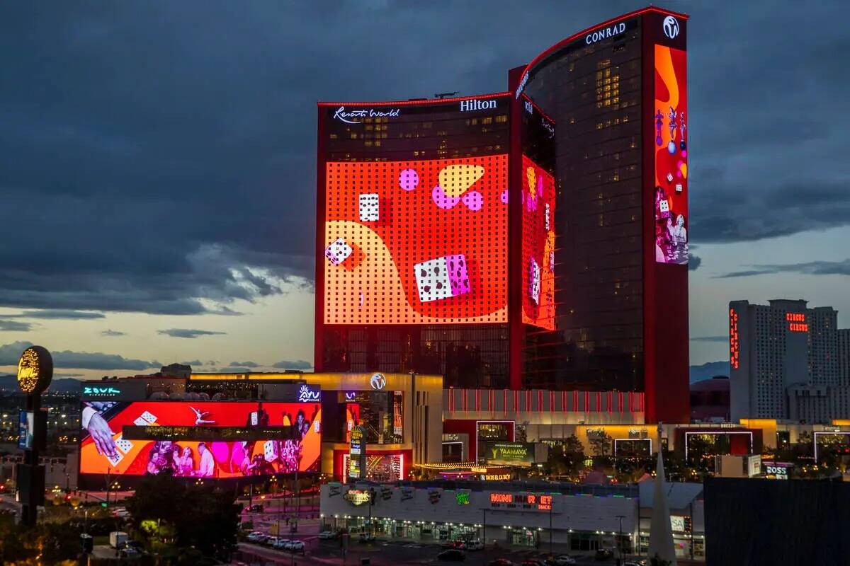 Esta foto de archivo del 21 de enero de 2022 muestra Resorts World Las Vegas. (L.E. Baskow/Las ...