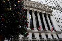 La Bolsa de Nueva York, el miércoles 14 de diciembre de 2022, en Nueva York. La Reserva Federa ...