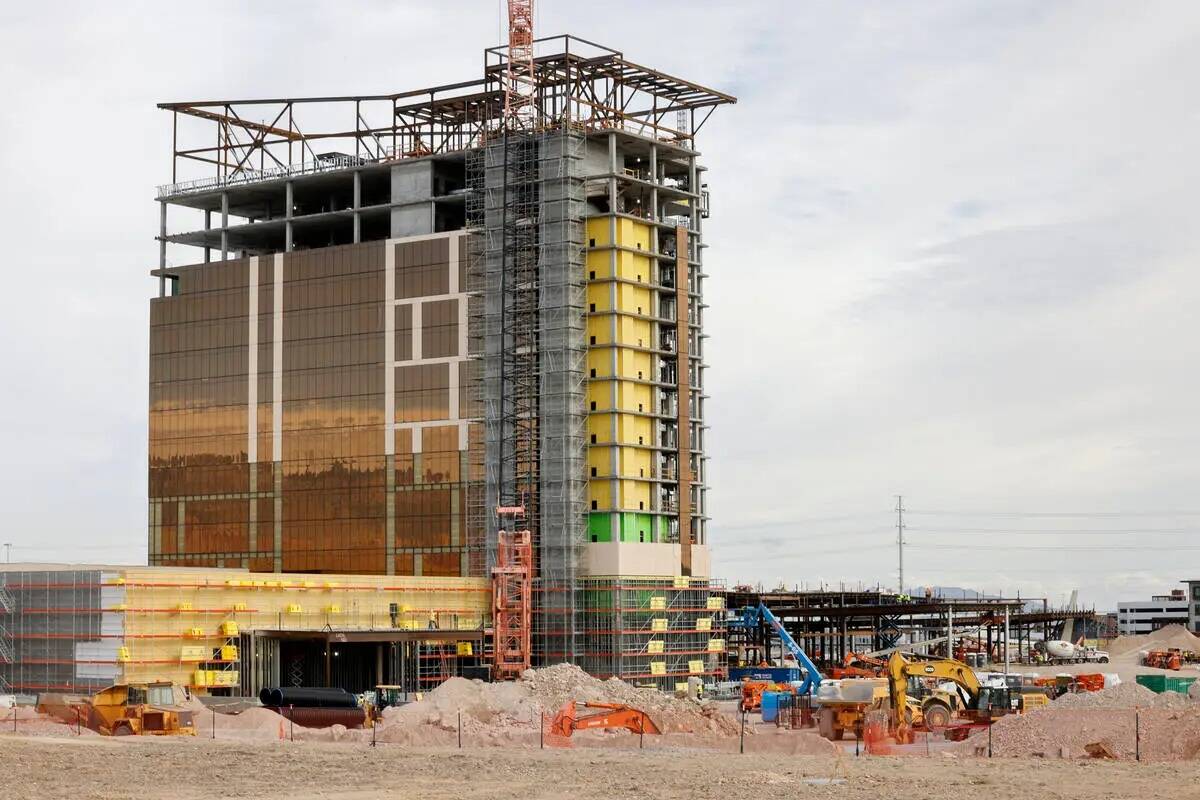 El resort en construcción de Station Casinos, Durango, el lunes 5 de diciembre de 2022, en Las ...
