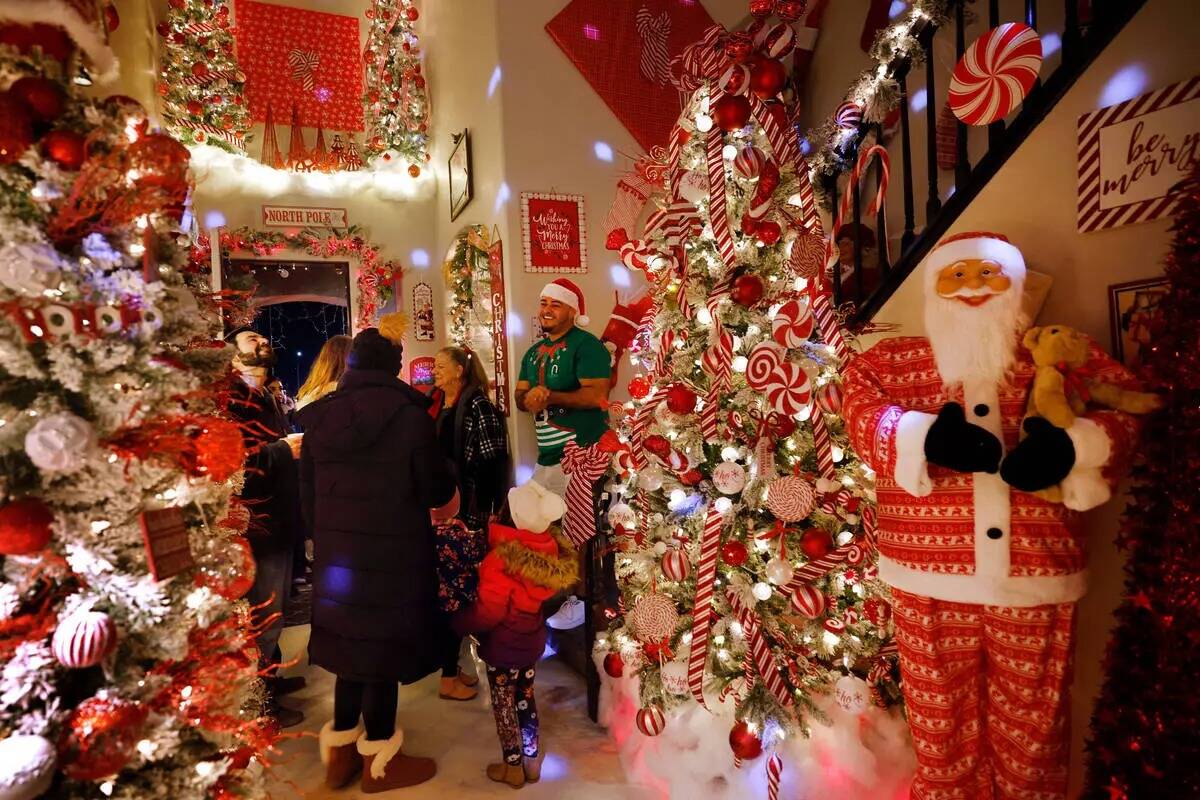 Candy Cane House trae la dulzura de las fiestas a Henderson Las Vegas