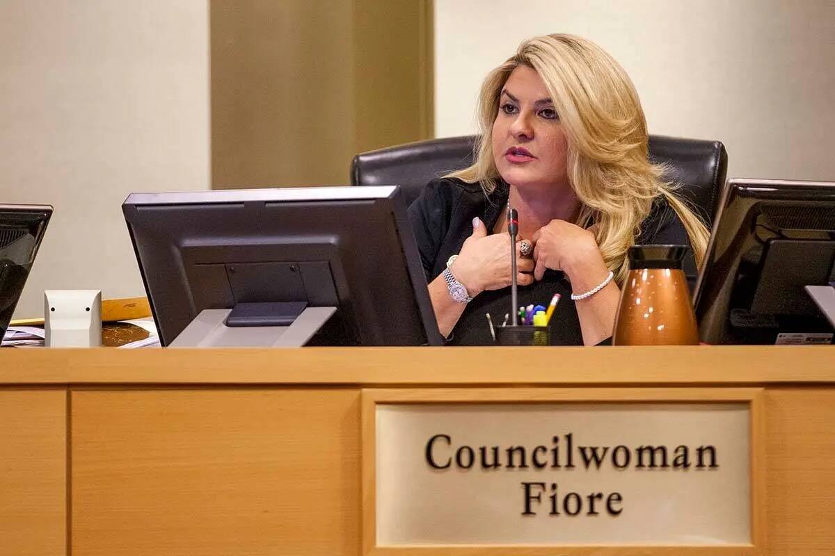 La concejal Michelle Fiore. (Las Vegas Review-Journal)