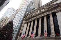 La Bolsa de Nueva York, el miércoles 14 de diciembre de 2022, en Nueva York. (AP Photo/Julia N ...