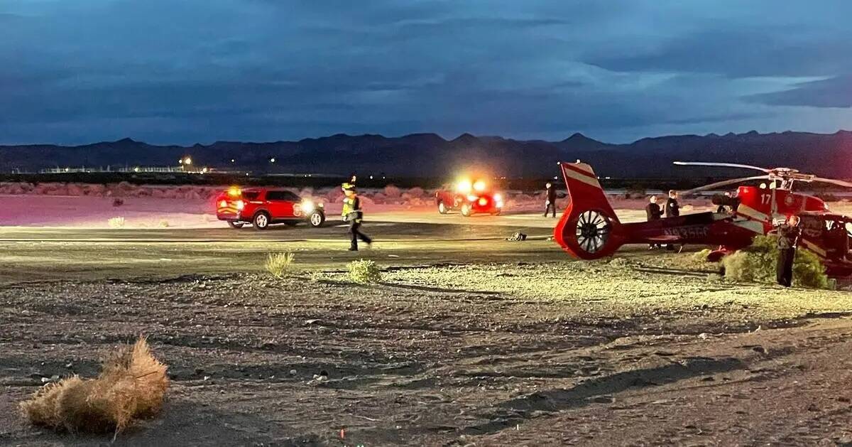 Una foto publicada en la página de Facebook de la ciudad de Boulder City, NV, el 27 de diciemb ...