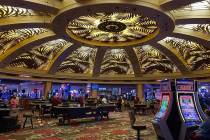 El piso del casino Rampart Casino en JW Marriott el viernes 5 de junio de 2020. (Las Vegas Revi ...