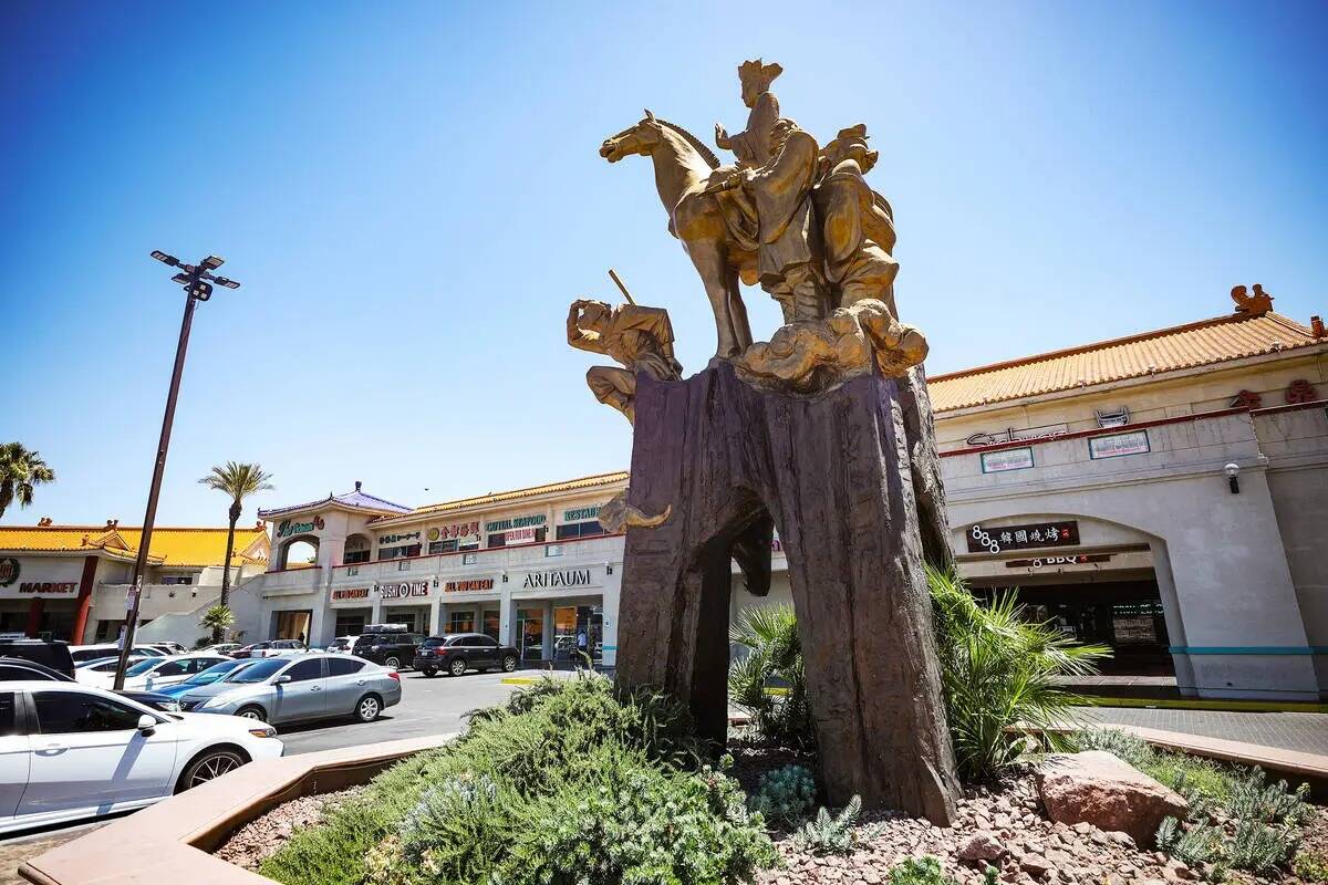 Chinatown Plaza en Las Vegas, lunes 27 de junio de 2022. (Rachel Aston/Las Vegas Review-Journal ...
