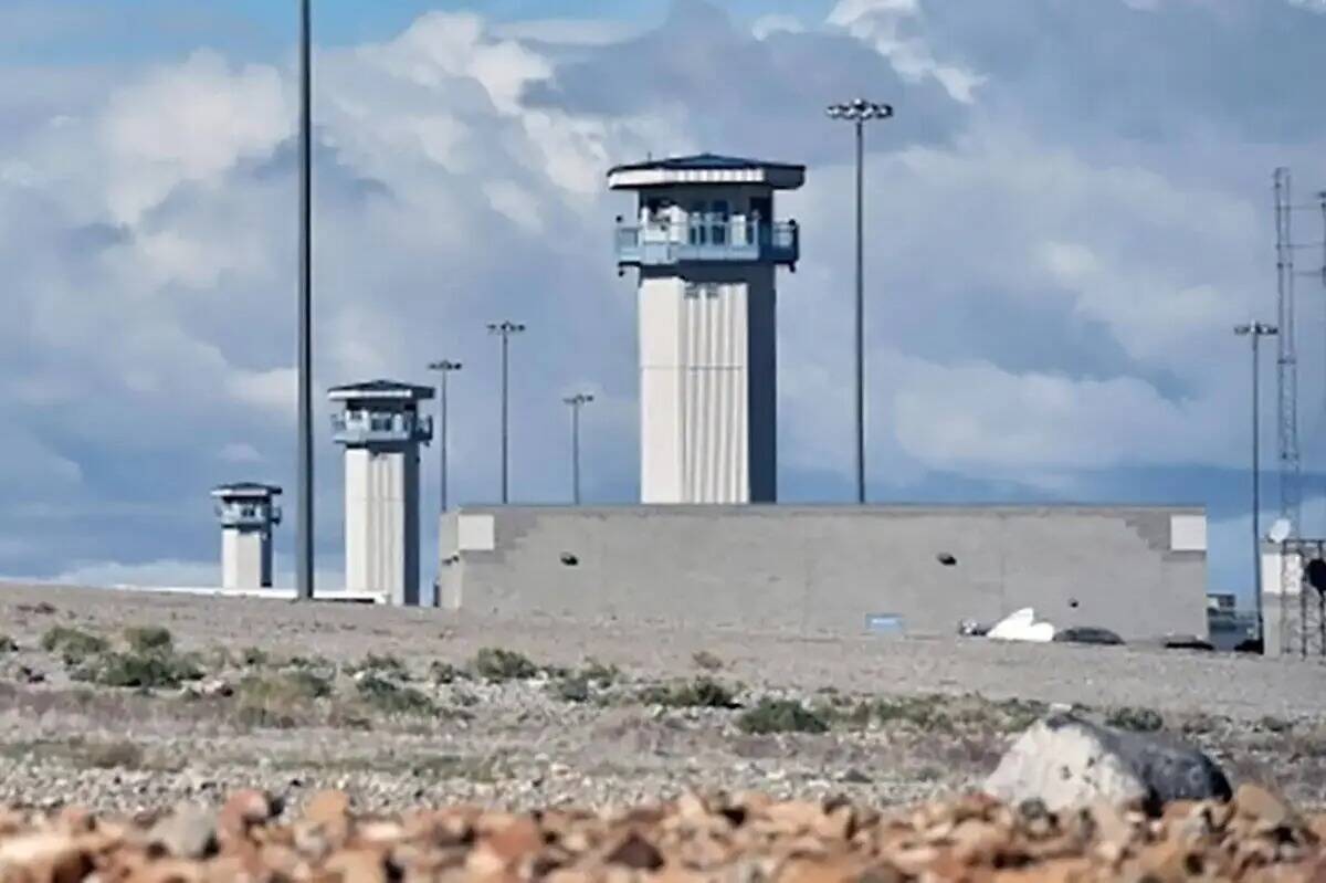 ARCHIVO - Prisión estatal de High Desert en Indian Springs, Nevada. (Las Vegas Review-Journal)