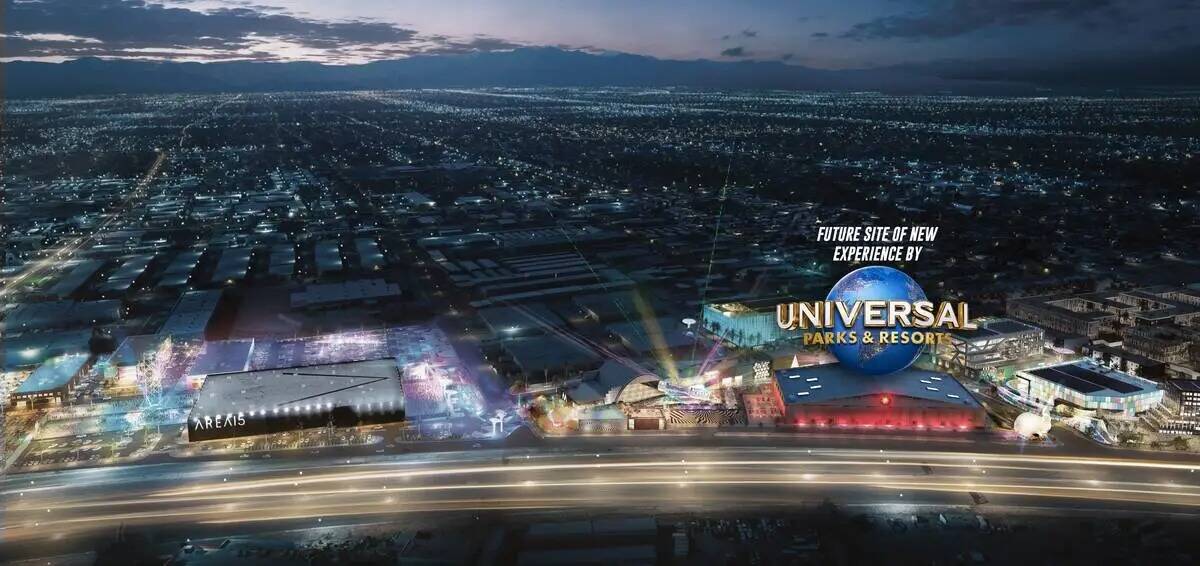 Representación de la atracción de terror de Universal Parks & Resorts en Las Vegas. (Universa ...