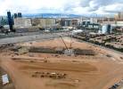 La pieza central de la Fórmula 1 de Las Vegas comienza a construirse