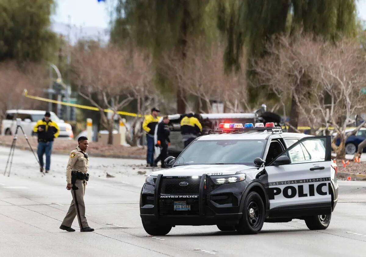 La policía de Las Vegas está investigando tras un accidente mortal en el que se vio implicado ...