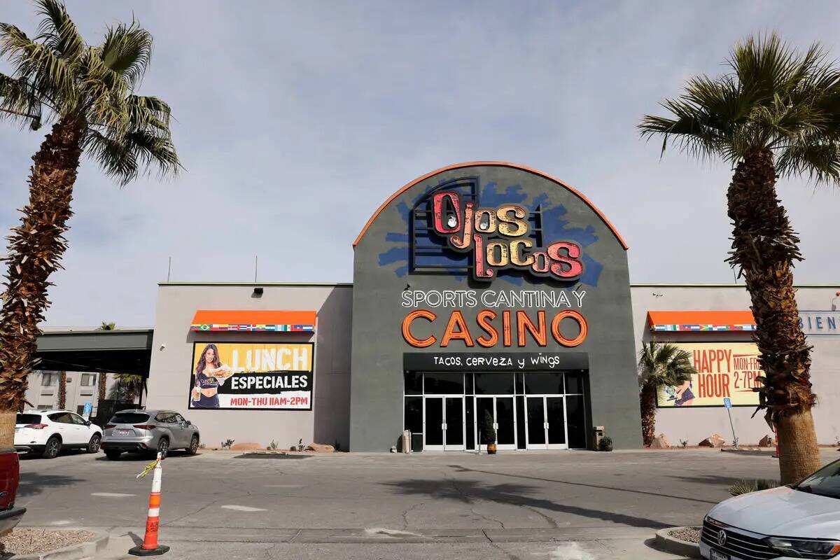 El nuevo Ojos Locos Sports Cantina y Casino en Civic Center Drive, cerca de Cheyenne Avenue y l ...