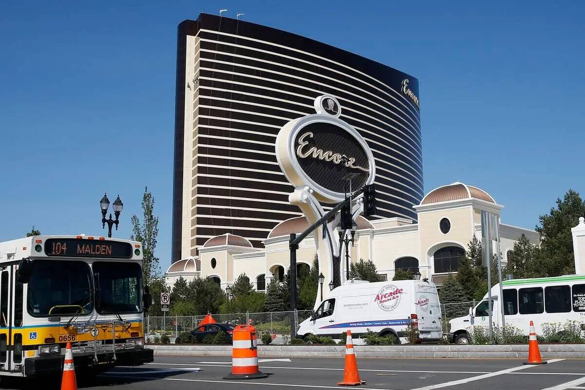 Encore Boston Harbor se ve en Everett, Massachusetts, en 2019. (AP Photo/Michael Dwyer)