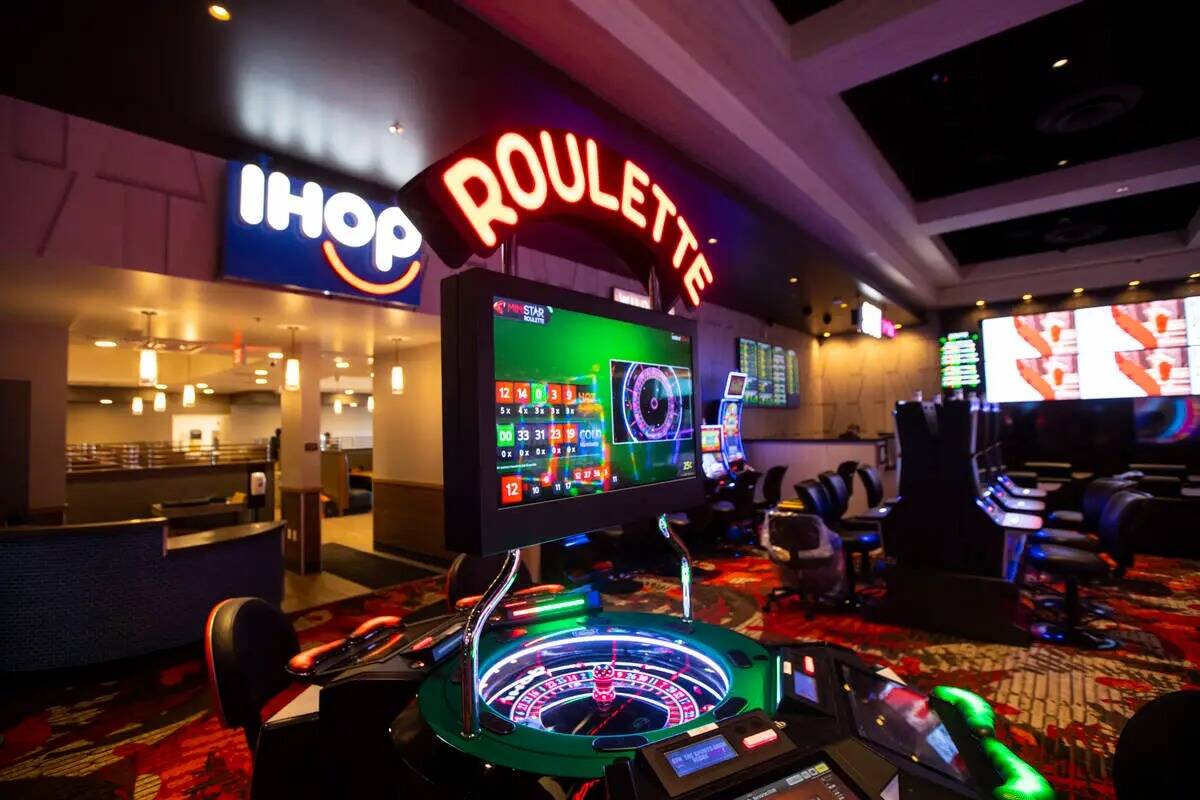 Una mesa de ruleta electrónica en Wildfire Casino, cuya apertura está prevista para este vier ...