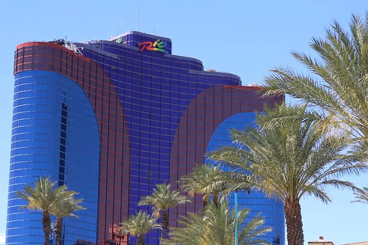 El exterior del hotel-casino Rio visto el sábado 10 de junio de 2017 en Las Vegas. (Las Vegas ...