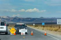 La Ruta Estatal 190 que conduce al Death Valley National Park, vista en agosto de 2022. (L.E. B ...