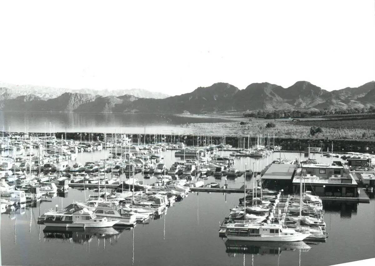 Lake Mead Marina en 1985. (Archivo/Las Vegas Review-Journal)
