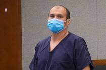 Jesus Gonzalez, who is charged by police in two homicides, appears in court at the Regional Jus ...