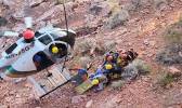 Un hombre en estado crítico tras caerse mientras practicaba rapel en Calico Basin