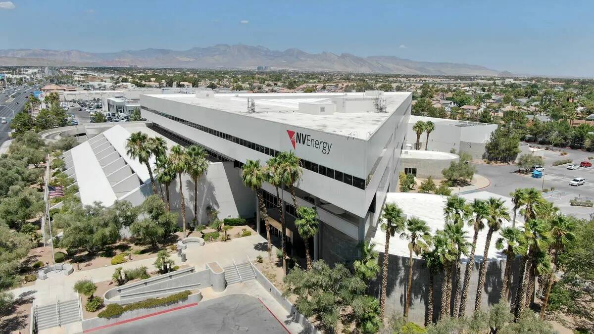 Edificio de la sede central de NV Energy en 6226 W. Sahara Ave. (Las Vegas Review-Journal)