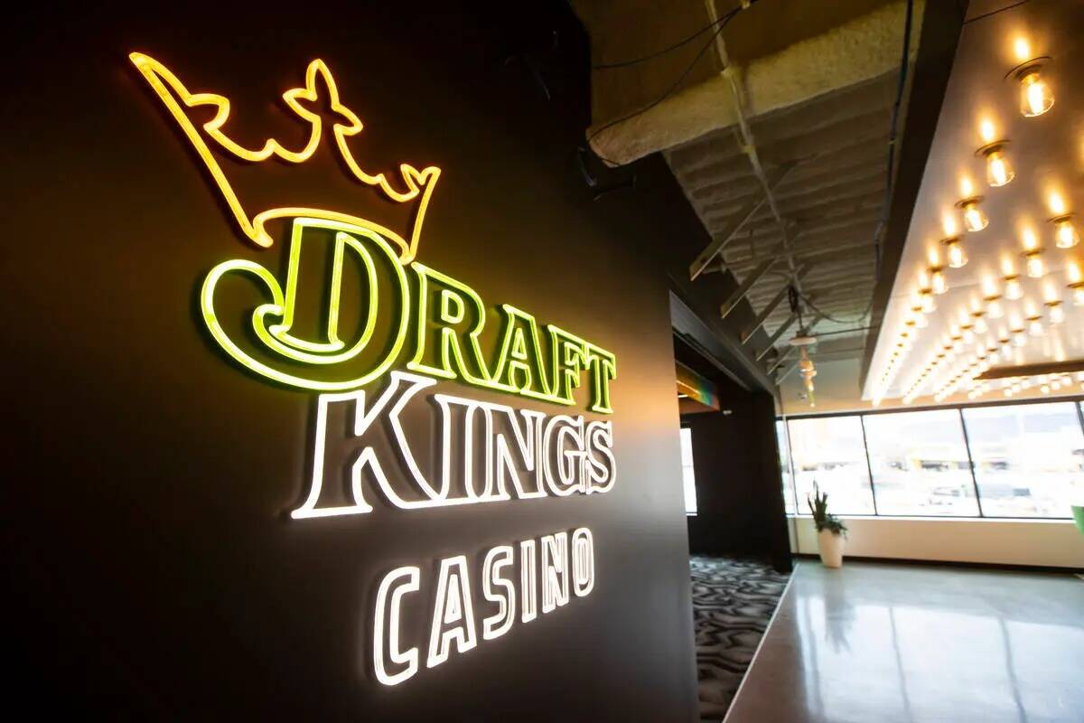 Una zona de casino durante una visita a las nuevas oficinas de DraftKings en UnCommons el marte ...