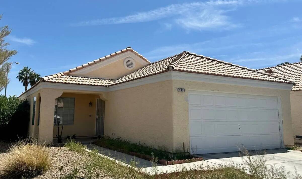 La casa en Torington Drive en el oeste del valle de Las Vegas, donde la policía dice que Shiva ...