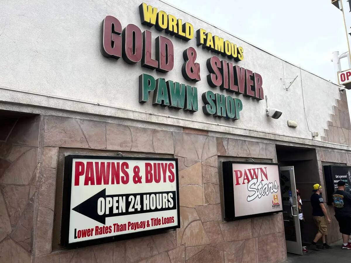 The Gold & Silver Pawn Shop en el 713 de Las Vegas Blvd. South. (Justin Razavi/Las Vegas Review ...