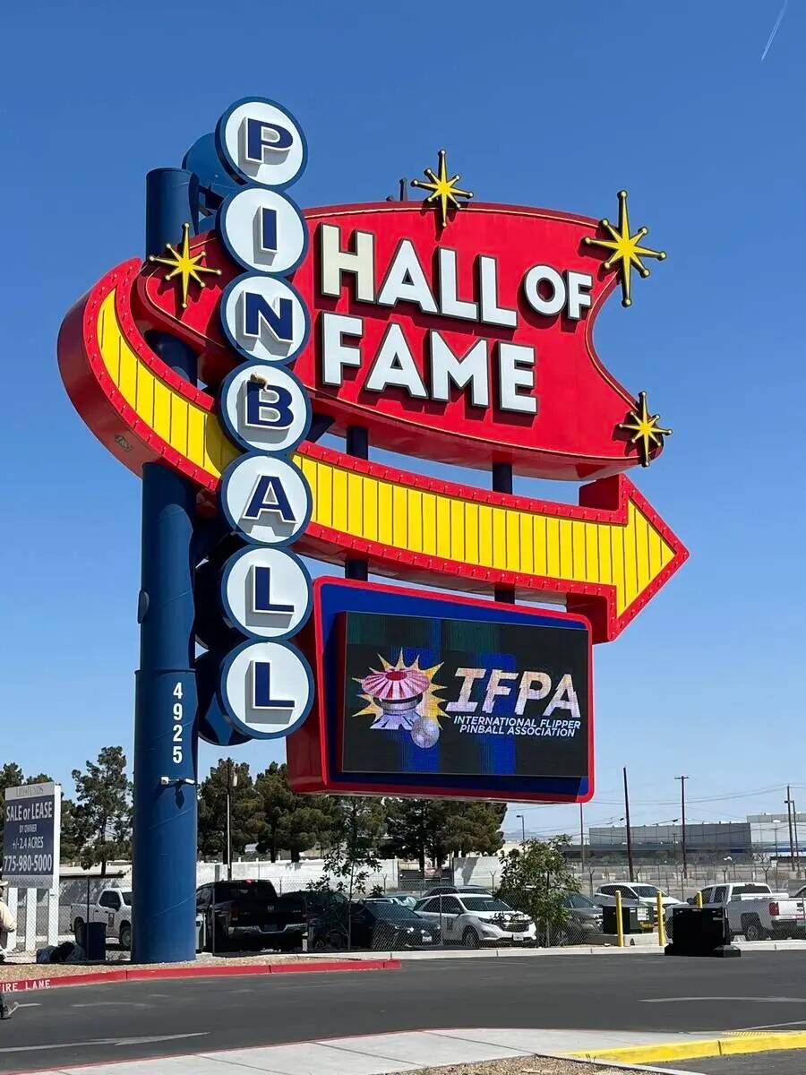 Pinball Hall of Fame, 4925 Las Vegas Blvd. South. (Justin Razavi/Las Vegas Review-Journal)
