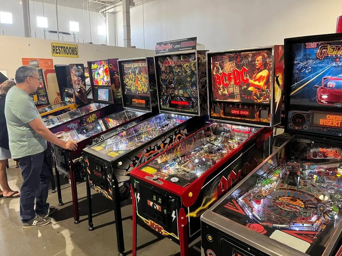 Pinball Hall of Fame, 4925 Las Vegas Blvd. South. (Justin Razavi/Las Vegas Review-Journal)