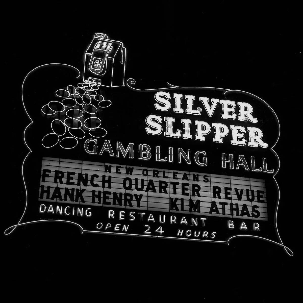 Silver Slipper Gambling Hall presenta la New Orleans French Quarter Revue, Hank Henry y Kim Ath ...