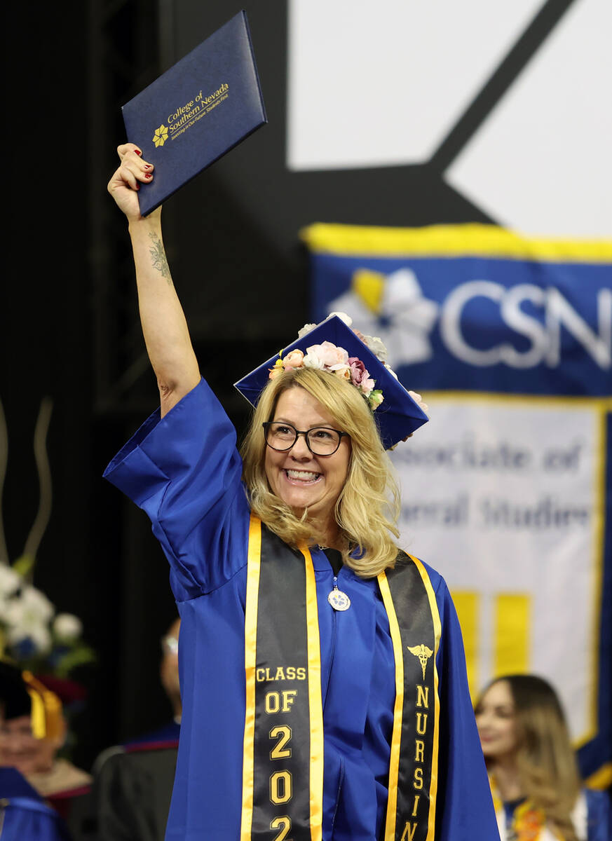 Más del 90 por ciento de los graduados de CSN permanecen en Nevada después de la graduación ...