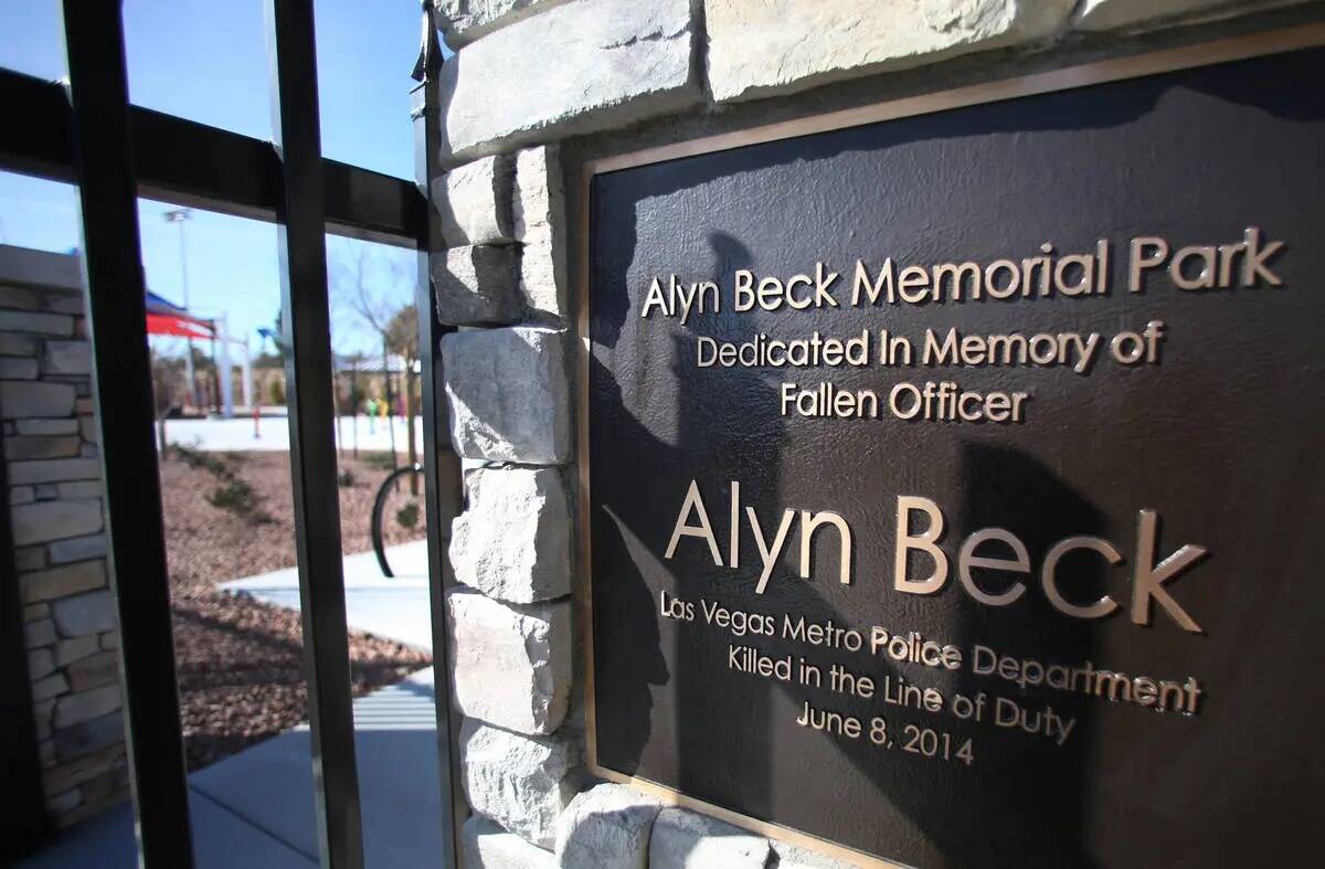 Alyn Beck Memorial Park se ve el viernes, 31 de enero 2020, en Las Vegas. (Bizuayehu Tesfaye/La ...