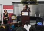 Conversó la activista de derechos civiles Sylvia Méndez con estudiantes de Nevada Prep Charter School
