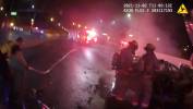 Video: Testigos describen el impacto y el incendio del accidente mortal en el que se vio implicado Henry Ruggs