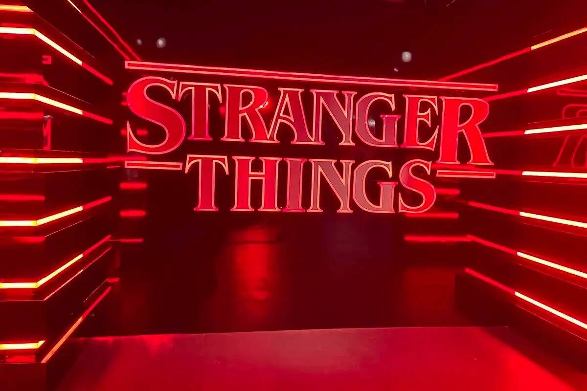 La tienda de Stranger Things abrió sus puertas en el Strip de Las Vegas el viernes. (Lukas Egg ...