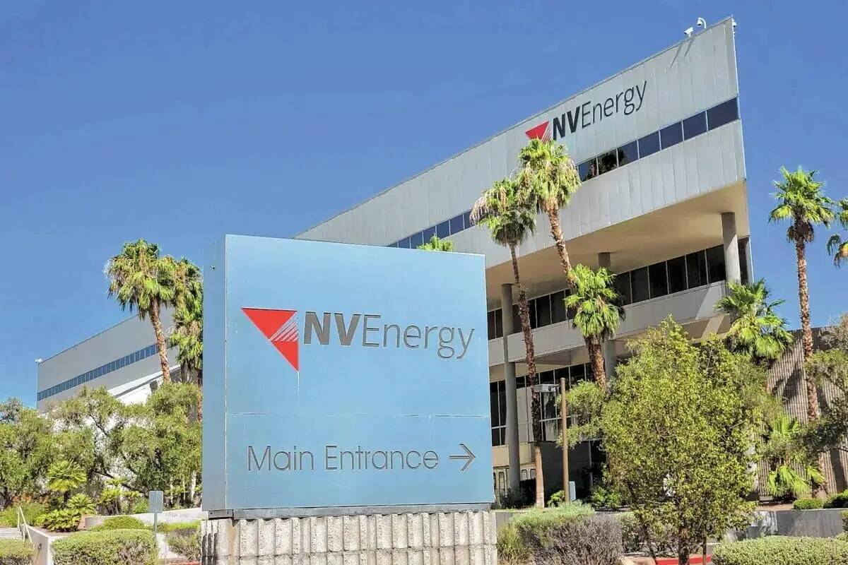 Oficina de NV Energy en el 6226 W. Sahara Ave. en Las Vegas. Los clientes residenciales de NV E ...