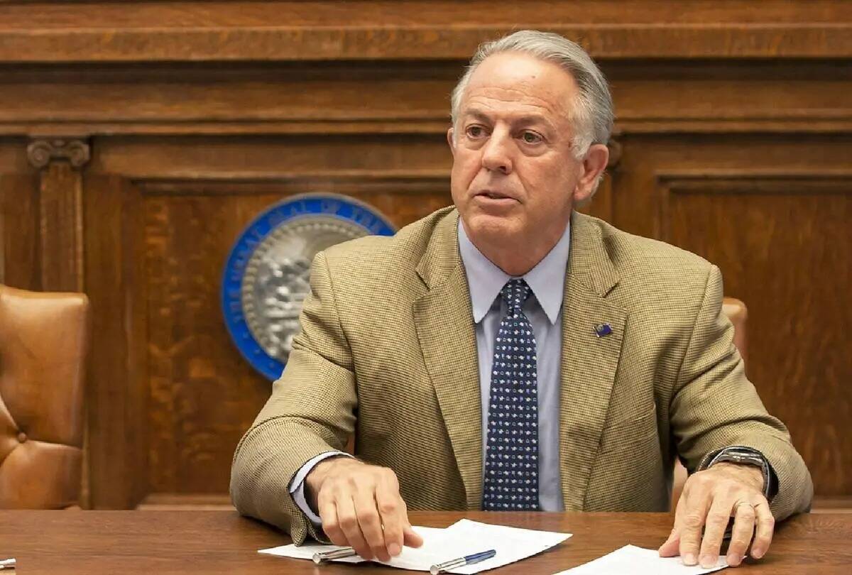 Joe Lombardo, gobernador de Nevada (AP Photo/Tom R. Smedes)