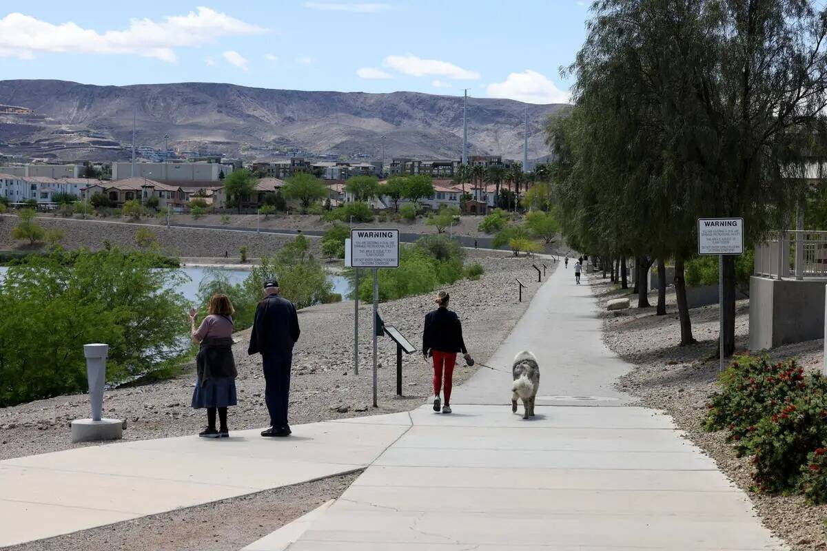 Cornerstone Park en Henderson el 5 de mayo de 2023. El sistema de parques de Henderson ha sido ...