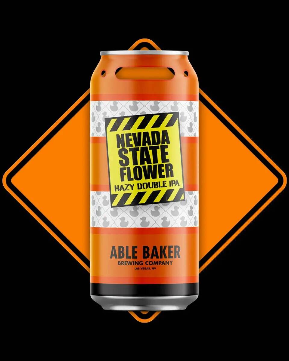 Nevada State Flower, de Able Baker Brewing Co. en el centro de Las Vegas, se lanza el 3 de juli ...