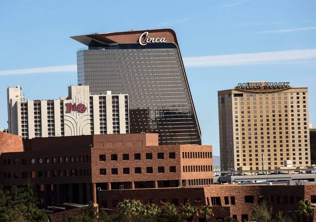 Circa Resort & Casino se muestra el martes 22 de marzo de 2022, en Las Vegas. (Bizuayehu Tesfay ...
