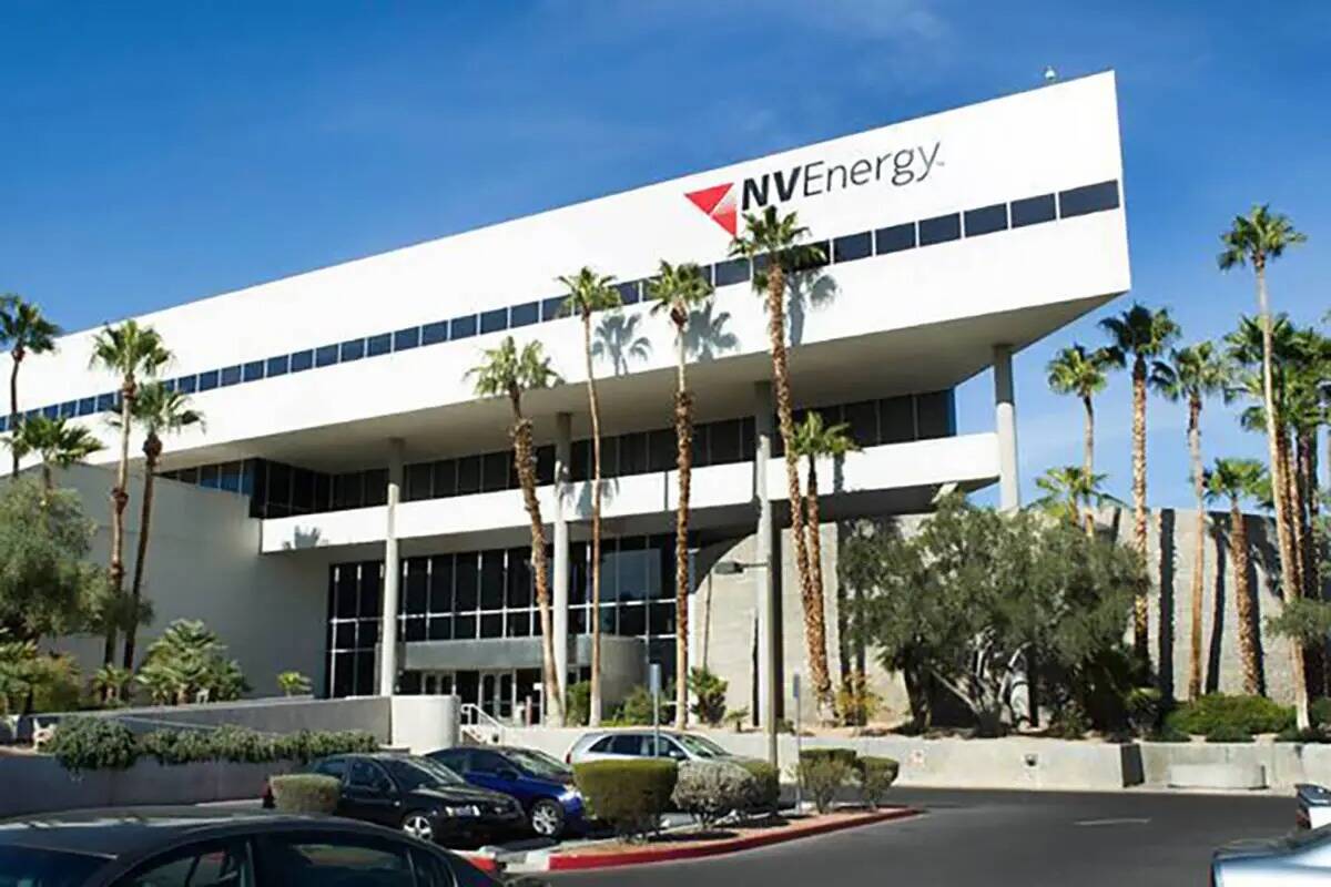Sede de NV Energy en Las Vegas. (FIle/Las Vegas Review-Journal)