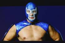 “Blue Demon Jr” en Las Vegas, la icónica máscara azul representa la tradición e inquebra ...
