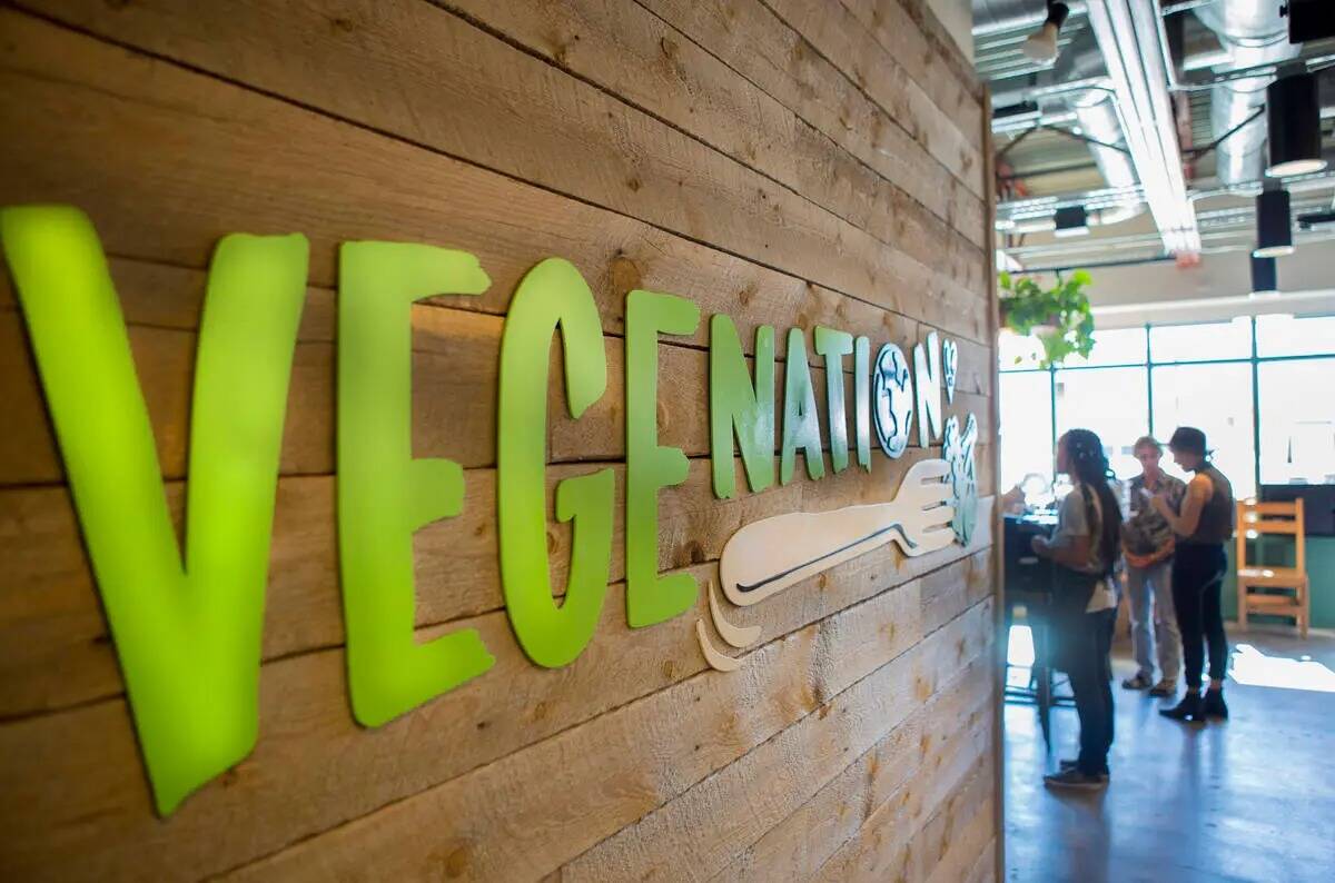 VegeNation, el restaurante vegano pionero en el centro de Las Vegas, ha cerrado. (archivo de La ...