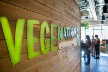 VegeNation, el restaurante vegano pionero en el centro de Las Vegas, ha cerrado. (archivo de La ...