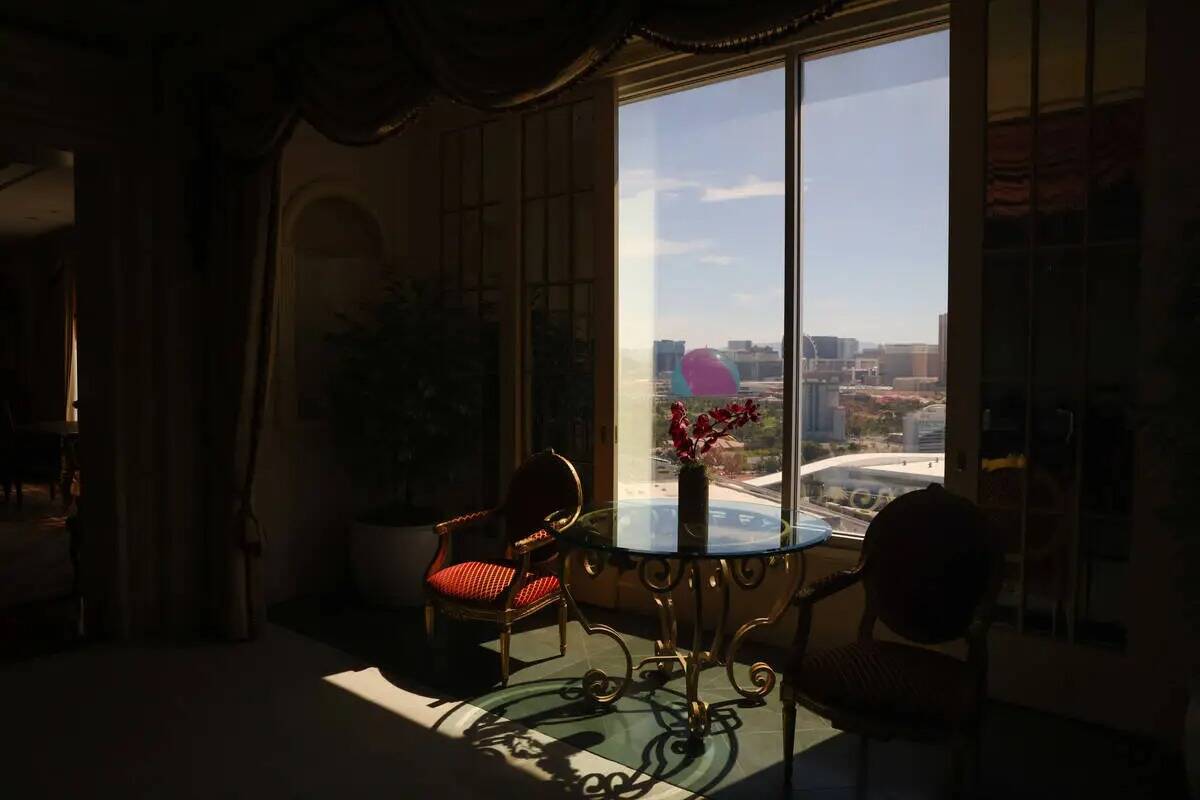 La suite Mediterranean del hotel-casino Westgate de Las Vegas, el miércoles 19 de julio de 202 ...