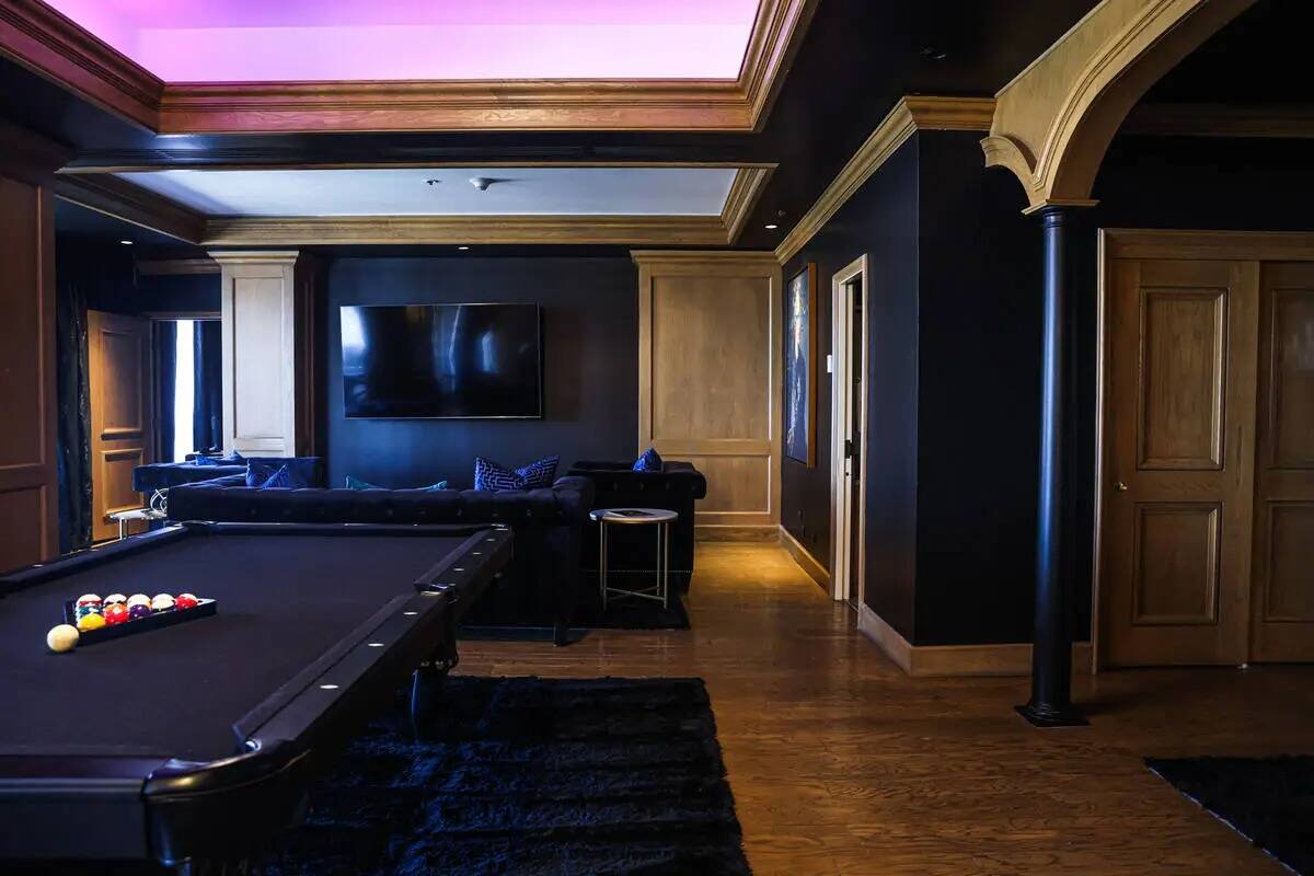 La suite Country Club, una de las suites temáticas del hotel-casino Westgate de Las Vegas, el ...