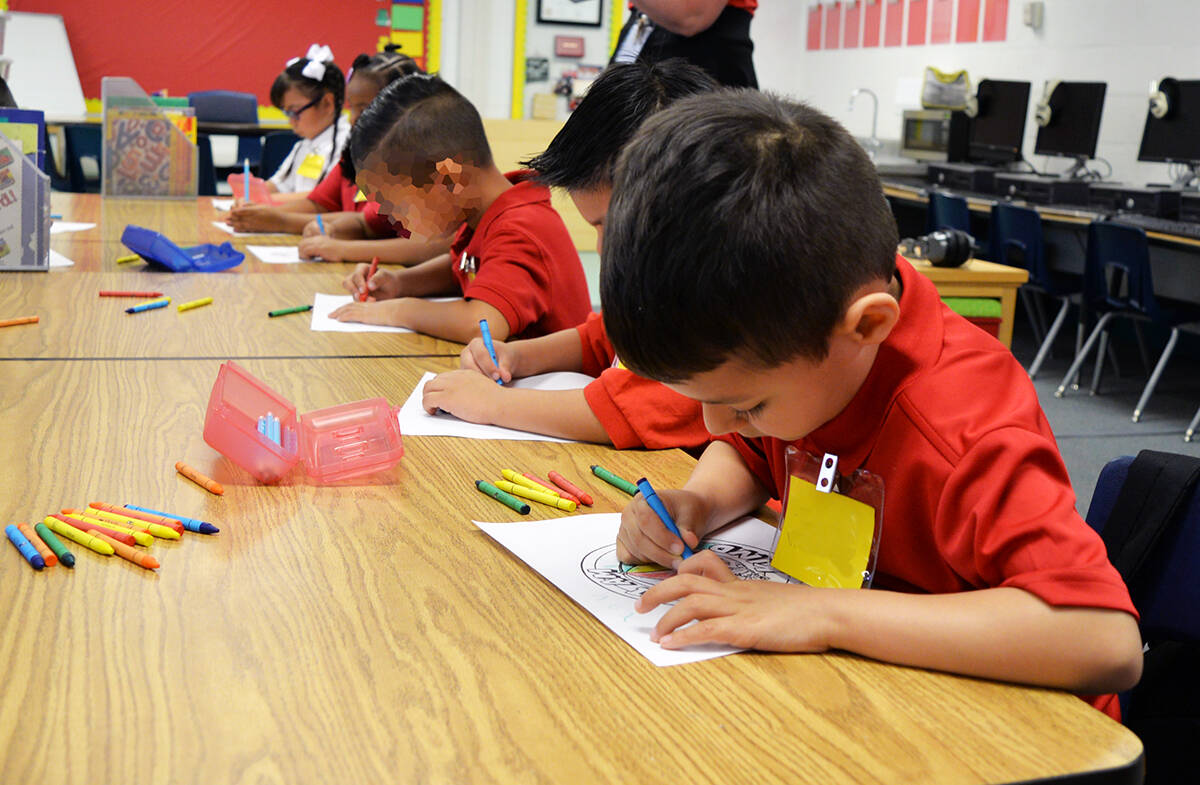 El CCSD recuerda a los padres información importante sobre el primer día de clases. En la fot ...